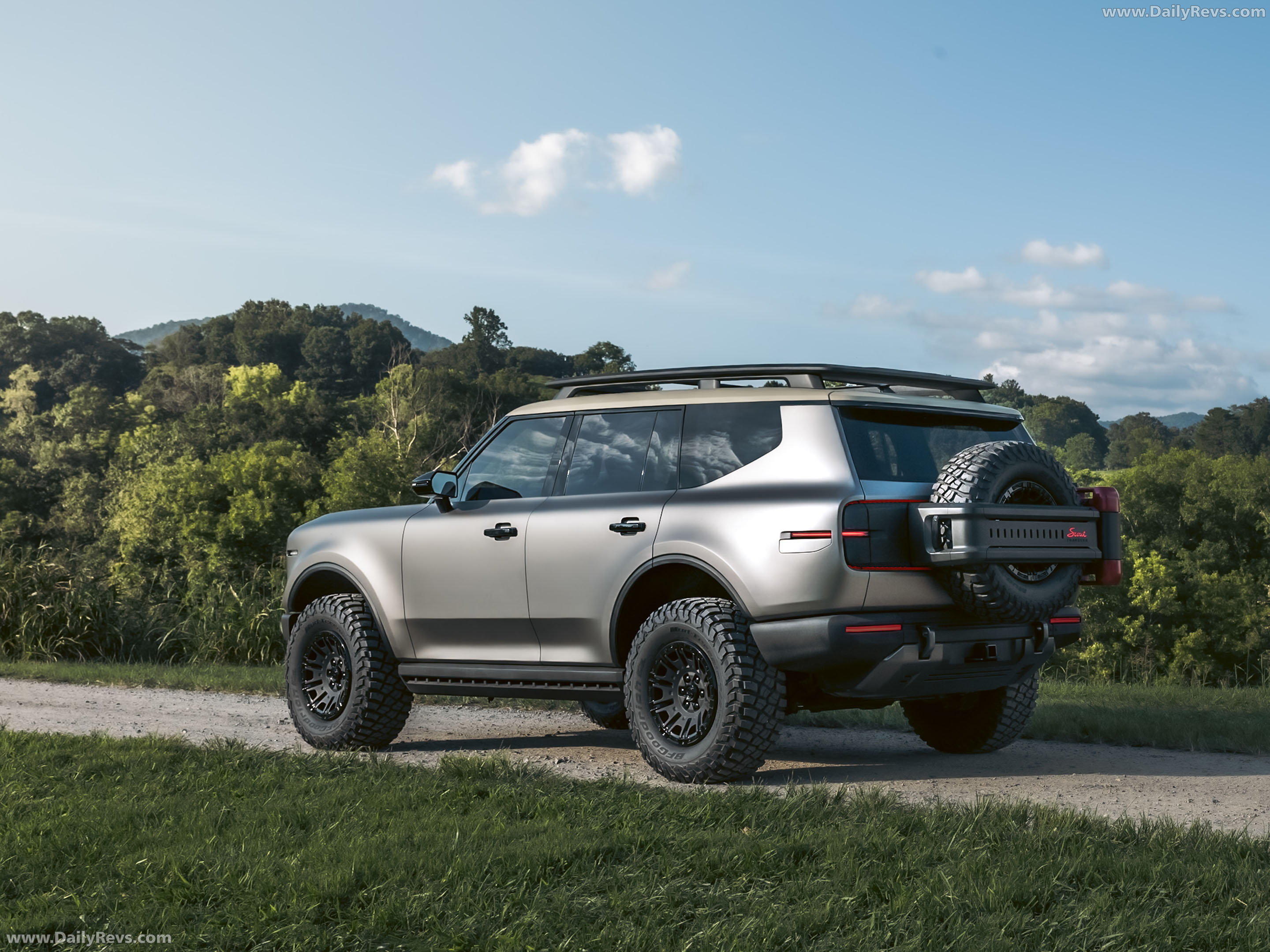 2026 Scout Motors Traveler Trail-Ready Concept Rear View